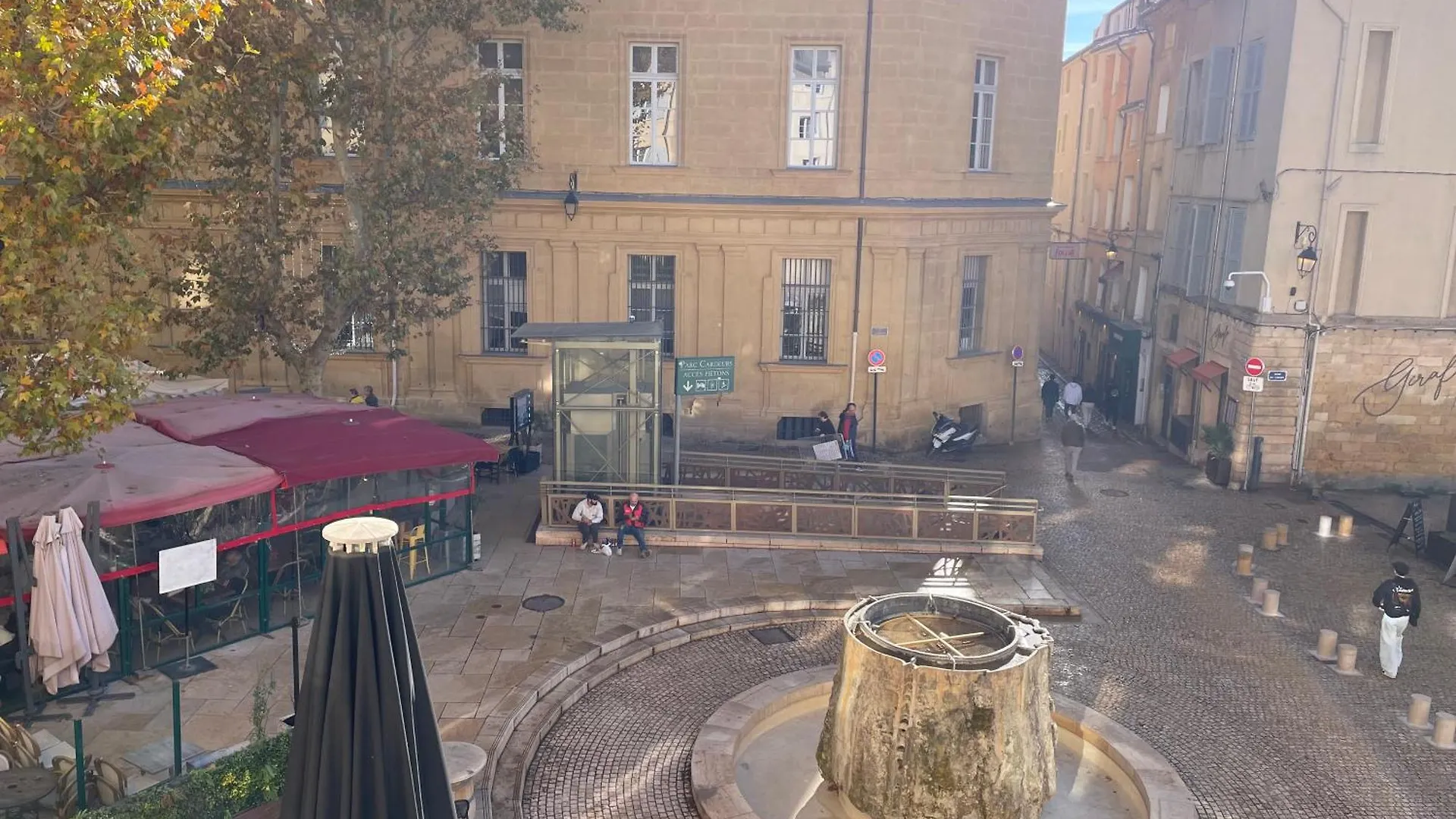 شقة Studio Climatise Plein Centre Ville 1Er Etage آيكس أومبروفينس